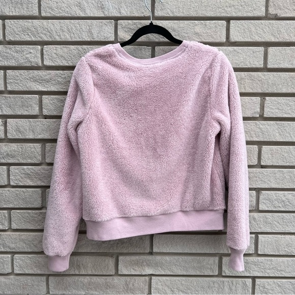 Abercrombie & Fitch Cozy Crew Neck Pullover Sweater - Pink Size S - Picture 11 of 13